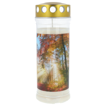 Grablicht Motiv 7 Tage " Herbst "