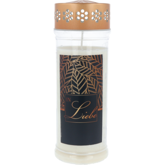 Grablicht Premium Motiv 7 Tage " Liebe Deluxe"