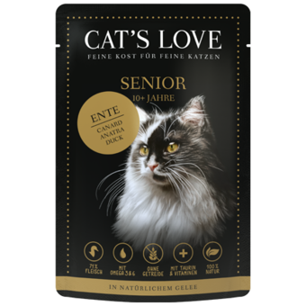 Cat's Love  Senior Ente Pur 85 g