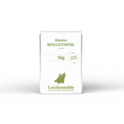 Lerchenmühle Roggenmehl T960 5 kg