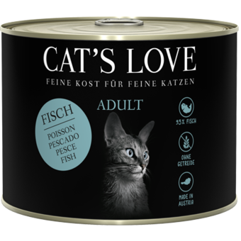 Cat's Love Adult Fisch Pur 200 g