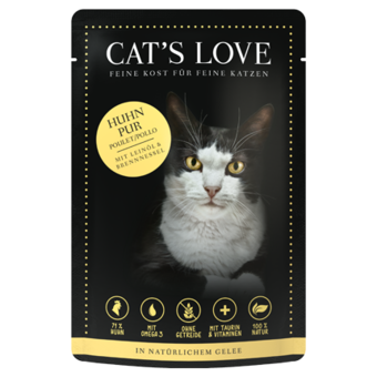 Cat's Love Adult Huhn Pur 85 g