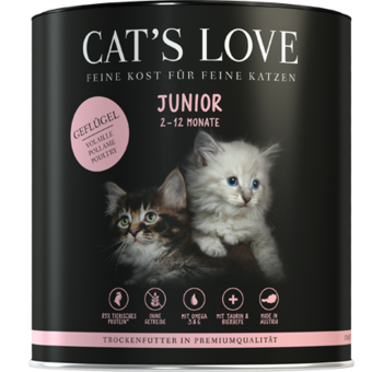 Cat's Love Junior Geflügel 400g