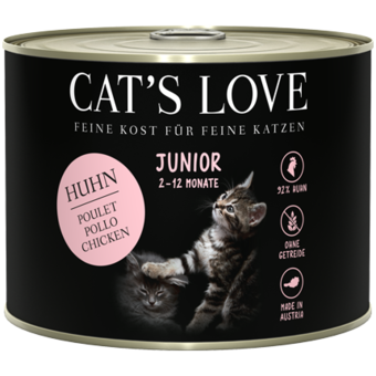 Cat's Love Junior Huhn Pur 200 g