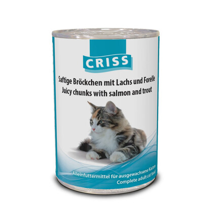 Criss Katzenmenü Lachs 415g
