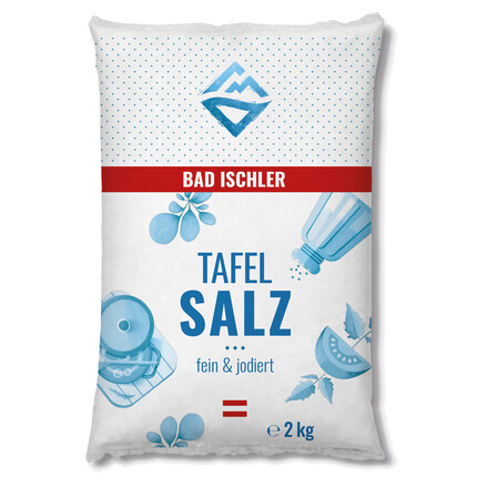 Speisesalz jodiert Alpen 2 kg