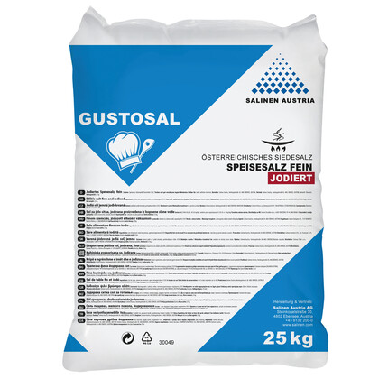 Speisesalz jodiert Traunseer 25 kg