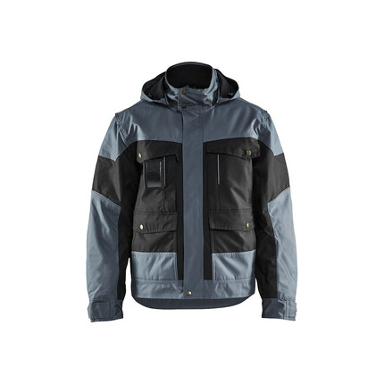 Winterjacke schwarz/grau Gr. XXL