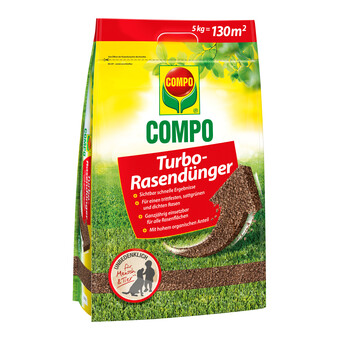 COMPO Turbo-Rasendünger 5 kg
