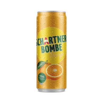 Limonade Schartner Bombe Orange 0,33 l Dose