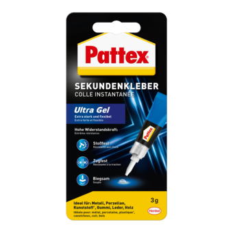 Sekundenkleber Pattex Ultra Gel 3g