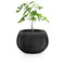 Bowl Blumentopf Pflanzkübel Beton-Design 2 in 1 inkl. Pflanztopf Kunststoff Rund 29x19,5 cm