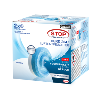 Powertabs CERESIT AERO 360° 2in1 - Nachfüllung 2 x 450 g TABs
