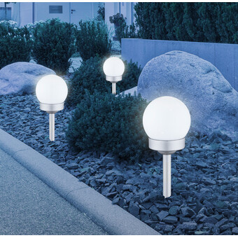 Solarlampe Kugel 3er Pkg.