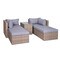 Lounge-Set ”Sevilla” 5tlg