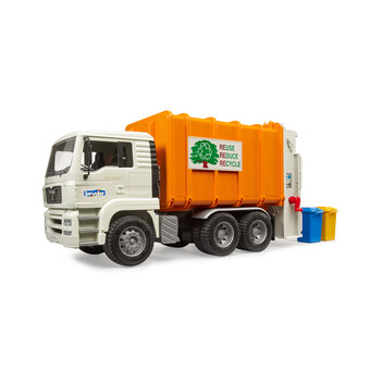 BRUDER - MAN Hecklader Müll-LKW