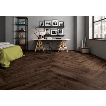 Bodenfliese L75 x B 20 cm Chocolate