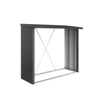 Biohort Kaminholzregal Metall B 229 x T 102 x H 199 cm