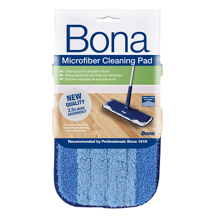 Bona Mikrofaser-Reinigungspad blau 1 Stk.