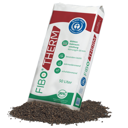 FIBOTHERM Blähton-Hohlraumschüttung 8-20mm 50L