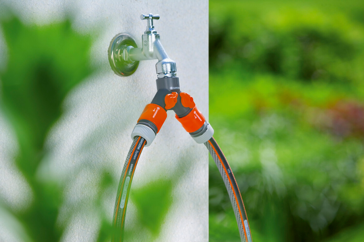 2WegeVentil GARDENA für Wasserhähne 1/2''