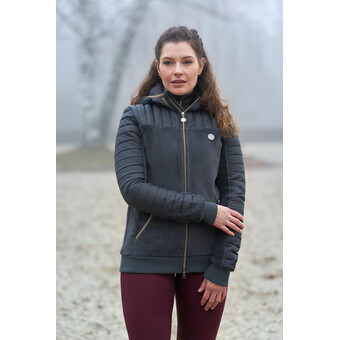Hoody Jacke HW22 Damen Graphit Gr. XS