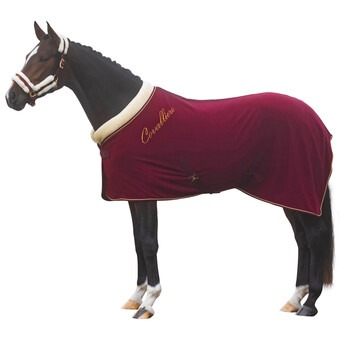 Fleecedecke H/W 2022 Merlot 125 cm