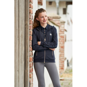 Hoodyjacke F/S2023 Kinder, dark navy