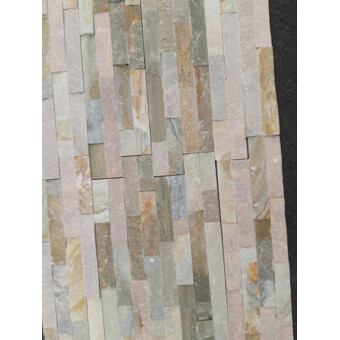 Wandverblender Quarzit beige 