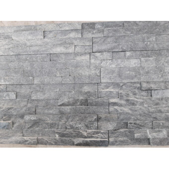 Wandverblender Quarzit schwarz