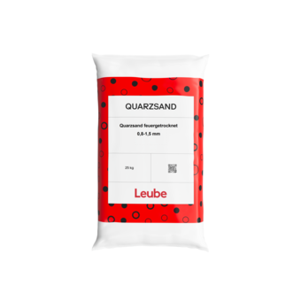 Quarzsand feuergetrocknet 0,8-1,5 mm