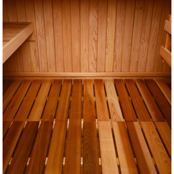 Fußboden für Fassauna Audra