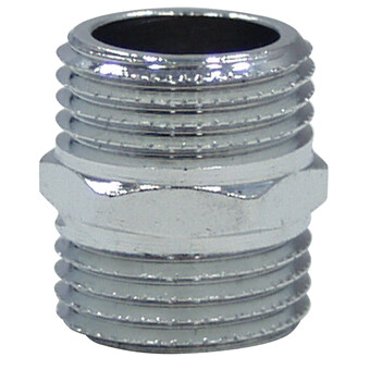Doppelnippel 1/2“ x 1/2“ Chrom
