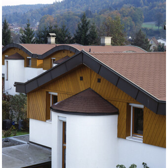 DichtDach PM-Schindel Rechteck Herbstbraun 3 m²